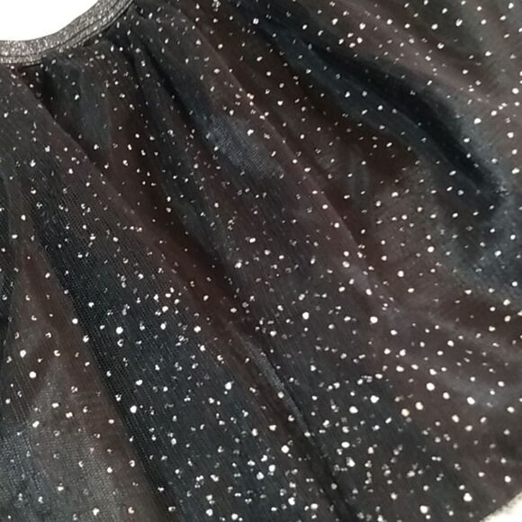 Holiday time Black Skirt with metallic sparkling accents - Picture 8 of 11